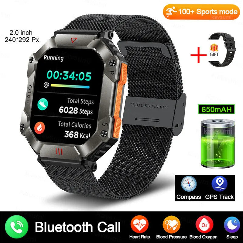 Android GPS smart watch for women with titanium case on a selection of different coloured straps.