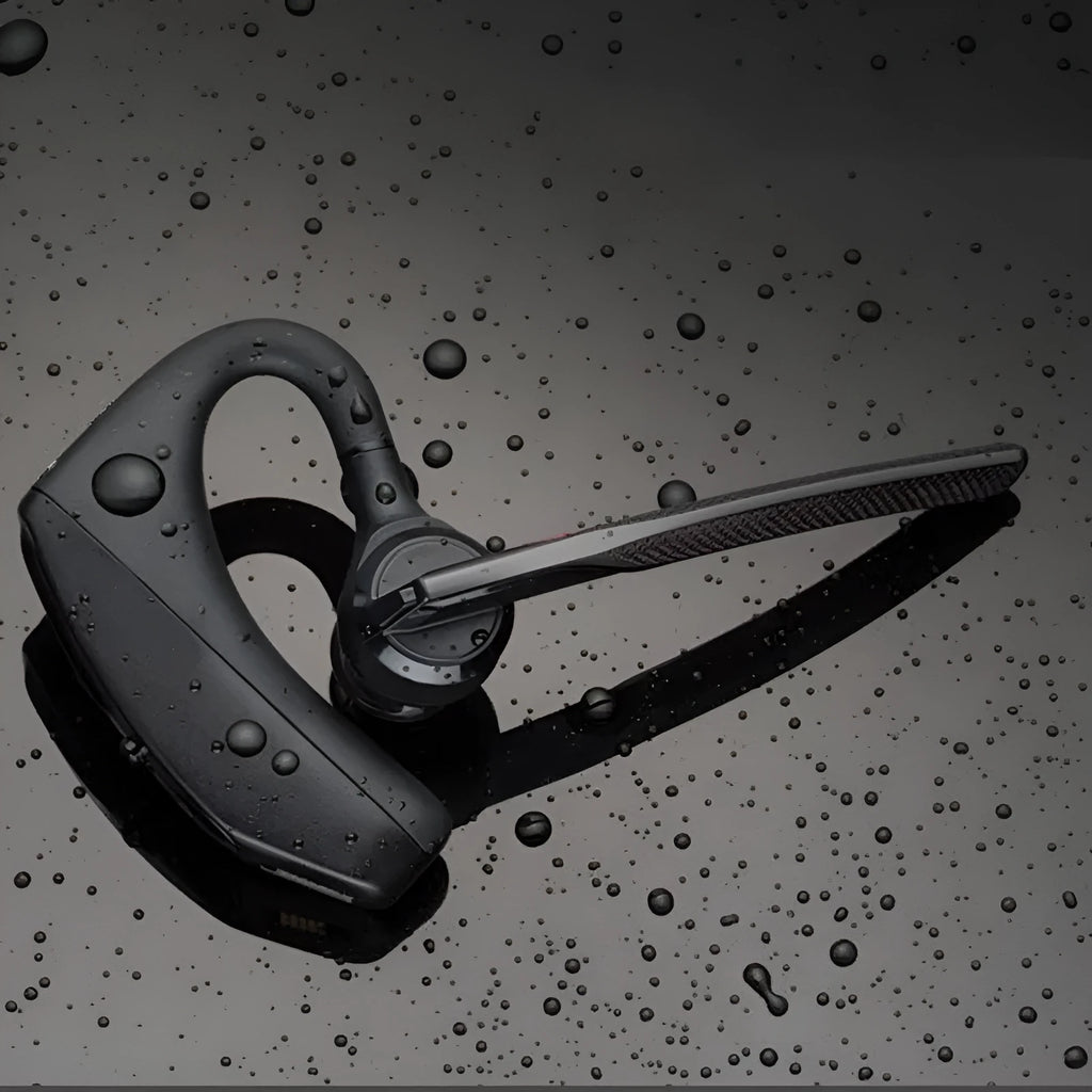 Stereo Bluetooth sports headphones with plastic construction in available colours