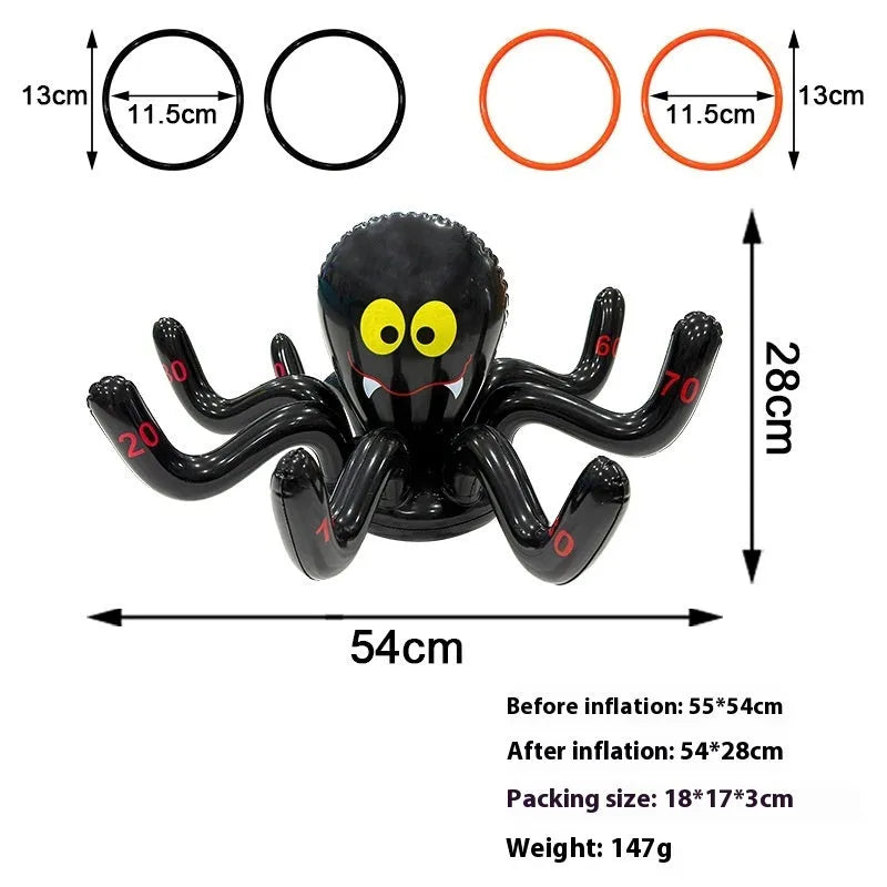 PVC inflatable throwing toy in character design options for teenagers