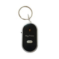 Oval acrylic key finder pendant in red, blue, white, black, and orange colours with voice control anti-lost function.