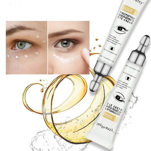 20g anti dark circle peptide eye cream for puffiness reduction and universal skin types
