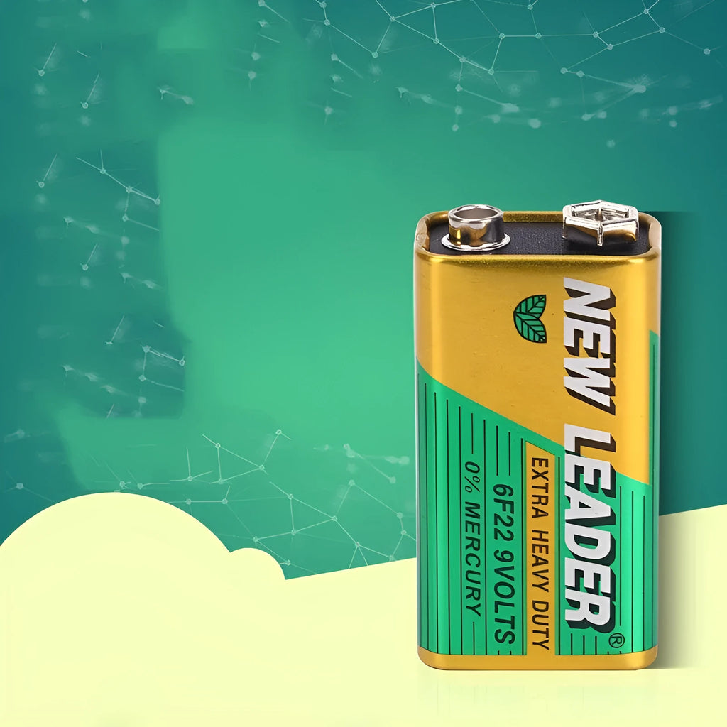 Xinlida 9V alkaline battery model 6F22 for walkie-talkies and wireless microphones