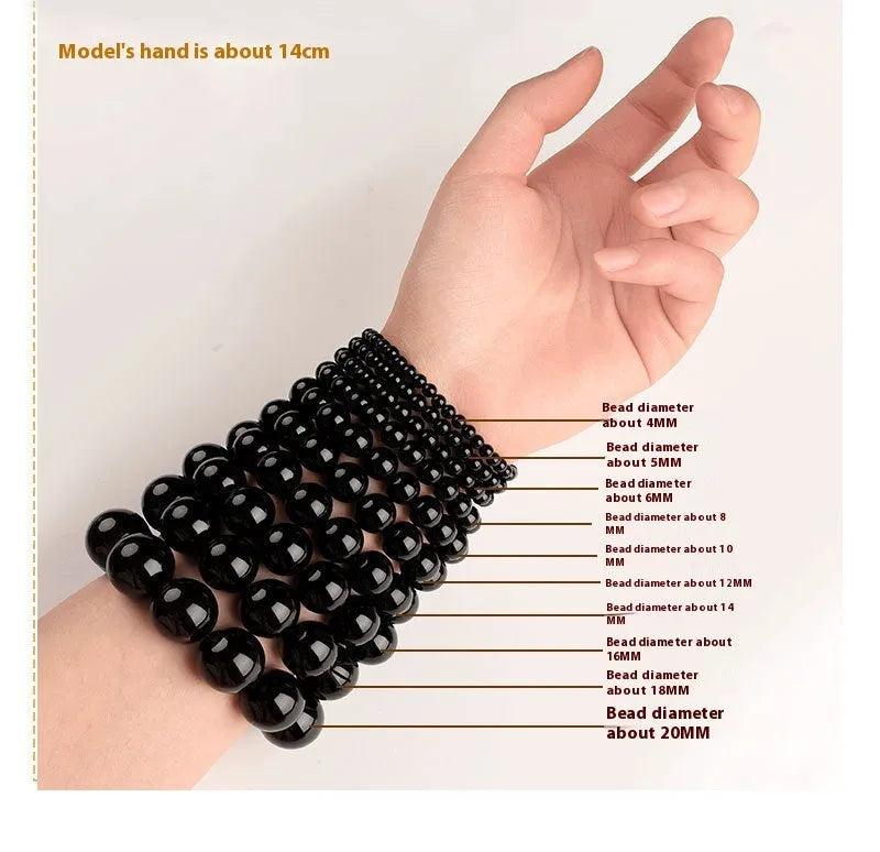 Smokey violet Hetian jade straight cut bracelet with approximately 24 polished 8x9mm beads