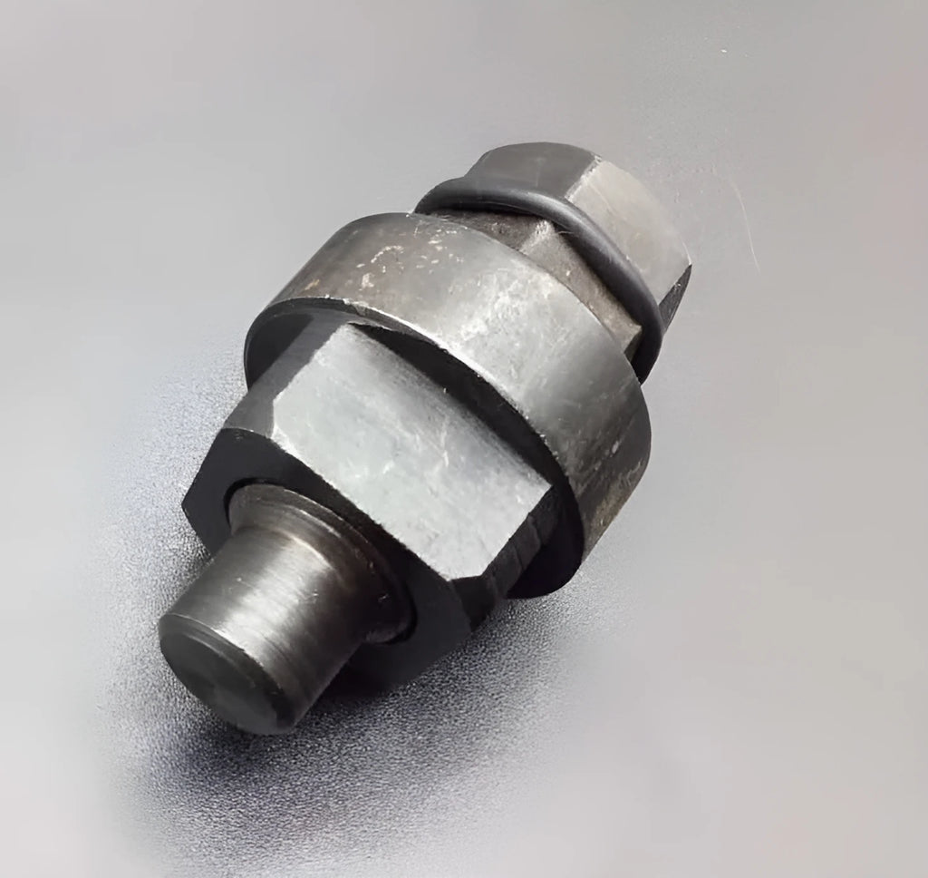 Aodi T40058 crankshaft rotating sleeve timing tool with adapter showing directional arrows and diameter variations