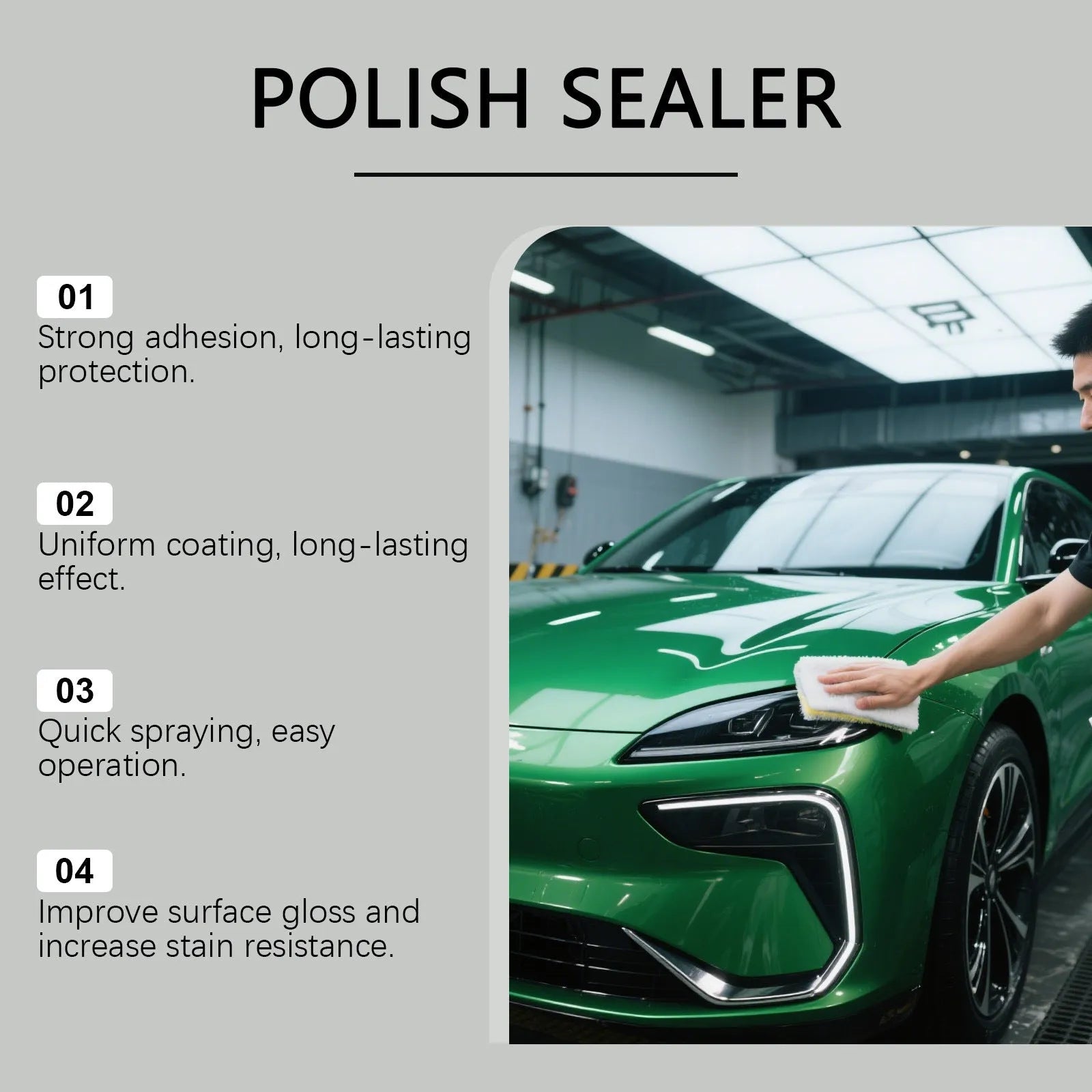 120ml ceramic coating spray bottle with protective agent formula