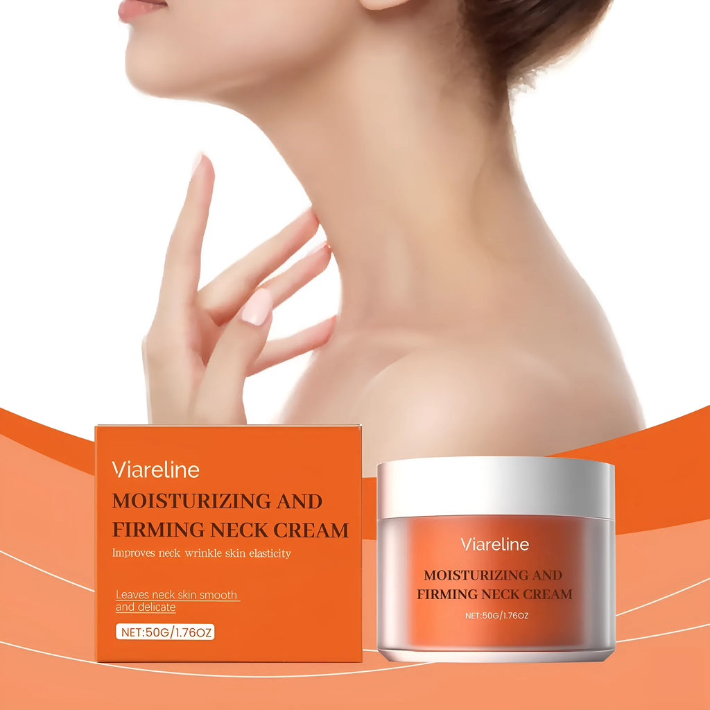 50g neck contour moisturising cream with compact packaging for daily skin care