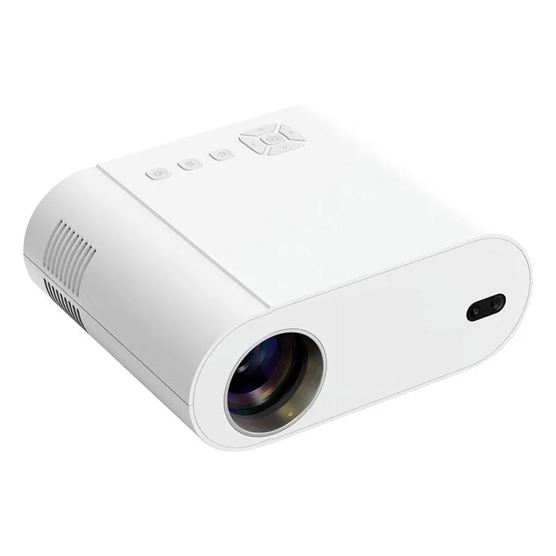White T07 Full HD Smart Projector with 320 ANSI lumen brightness and Android operating system