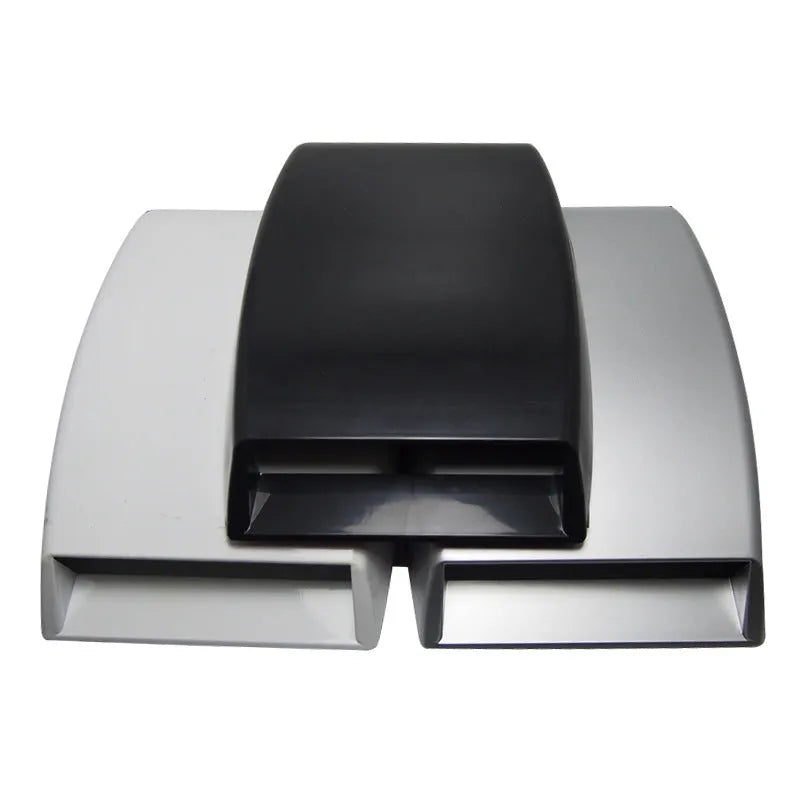 ABS plastic automobile decoration vent in black, white, or silver colours with 260mm base length