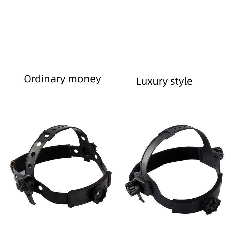 Full automatic variable light welding protective mask in British flag style with solar panel on front