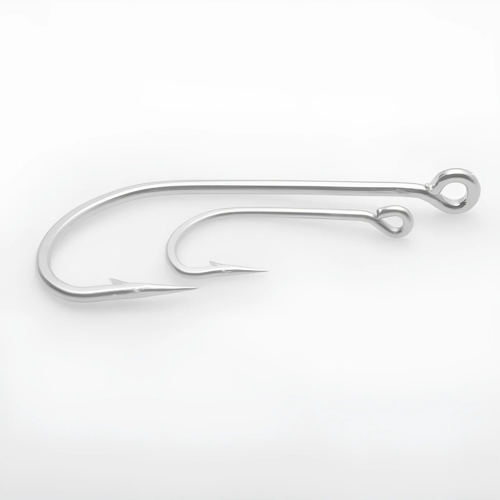 Alloy steel sea fishing hooks in multiple styles for ocean boat fishing