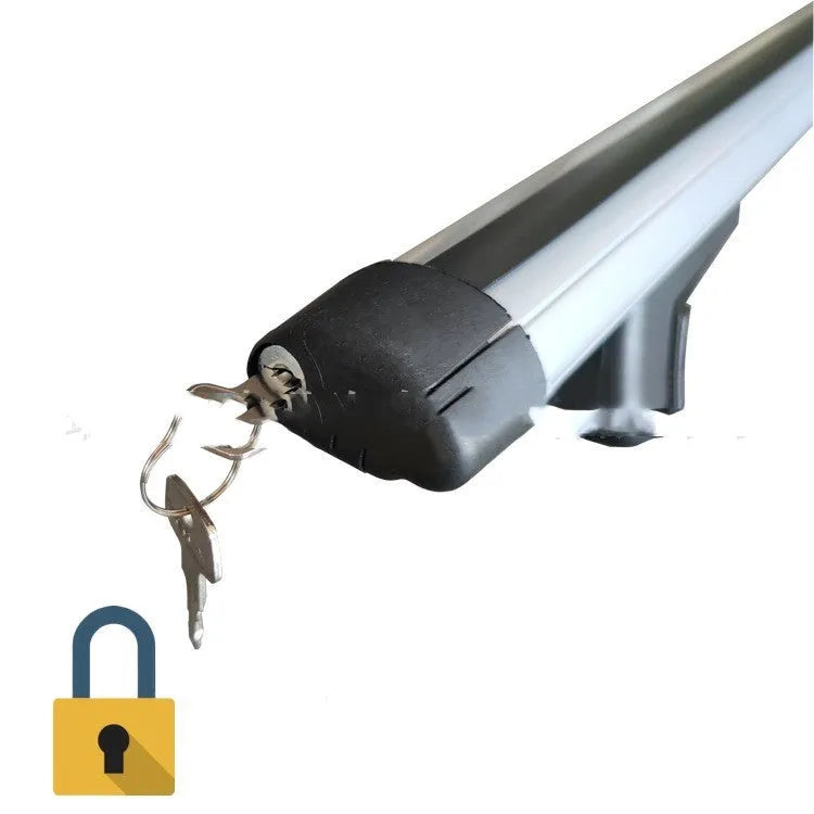 General Motors SUV alloy roof rack crossbars with adjustable 120-135cm length and 75kg load capacity
