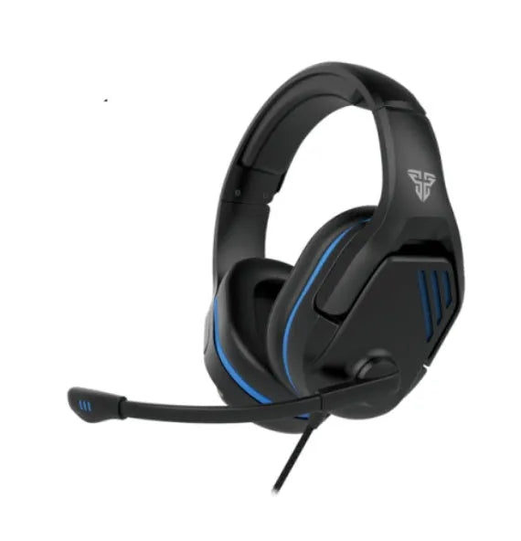 MH86 esports gaming headset in black or white with 50mm drivers and USB connection