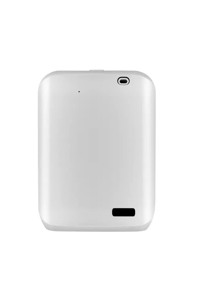White wall-mounted essential oil diffuser with smart APP control and 150ml water tank capacity