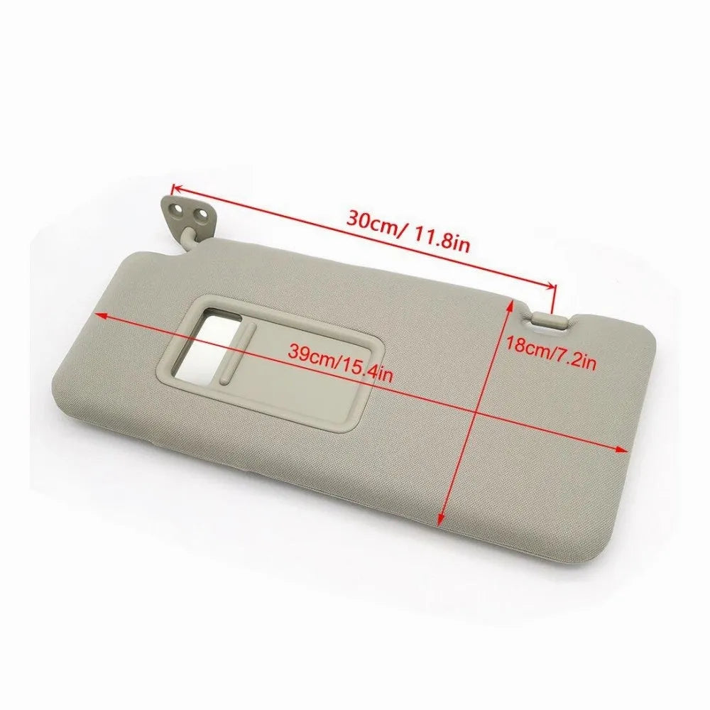 Nissan Lida 2005-2012 beige sun visor with cosmetic mirror replacement part