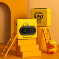 Pocket-sized Bluetooth thermal mini printer in avocado green for mobile phone photo and text printing