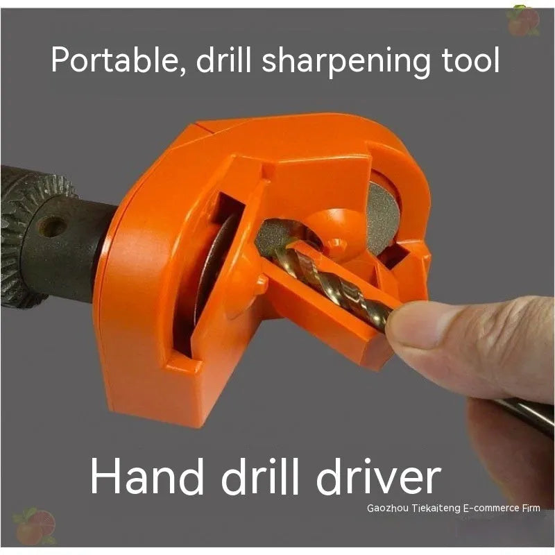 Orange and black portable sanders with replacement grinding wheels, each 30 cm long.