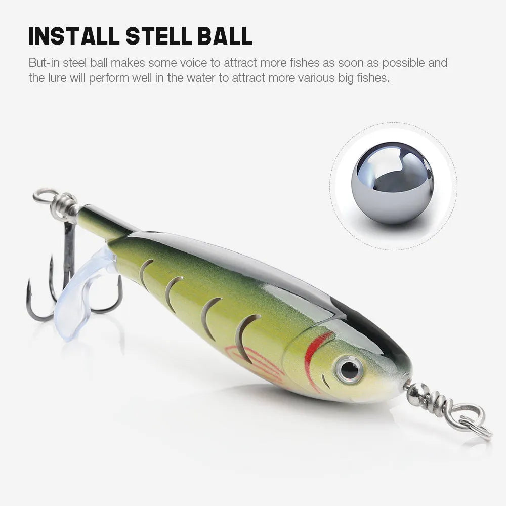7.5cm road fishing bait artificial lure with bionic design for freshwater and saltwater fishing