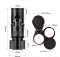 Carbon fibre black ABS car cup holder with adjustable retractable base.