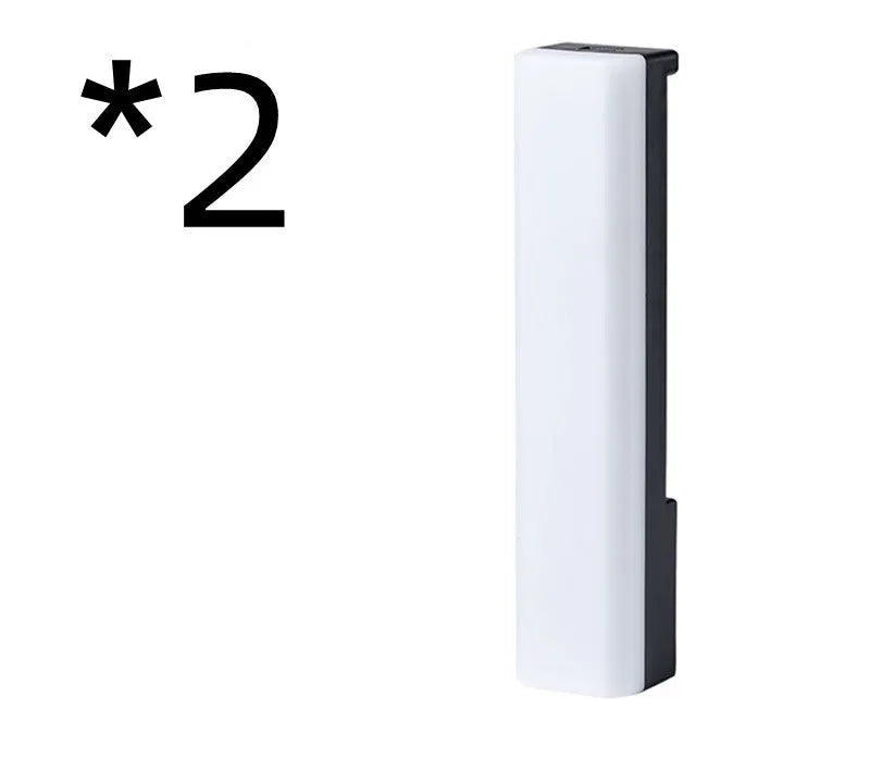 Black 3D RGB table top ambience lamp with voice-activated rhythm lighting for PC gaming decor