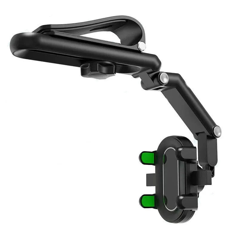 Car mount sun visor with buckle installation for rear seat passengers in black or green colour