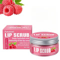 Amatoni lip scrub cream pot in fruit flavours for exfoliating and moisturising lip care