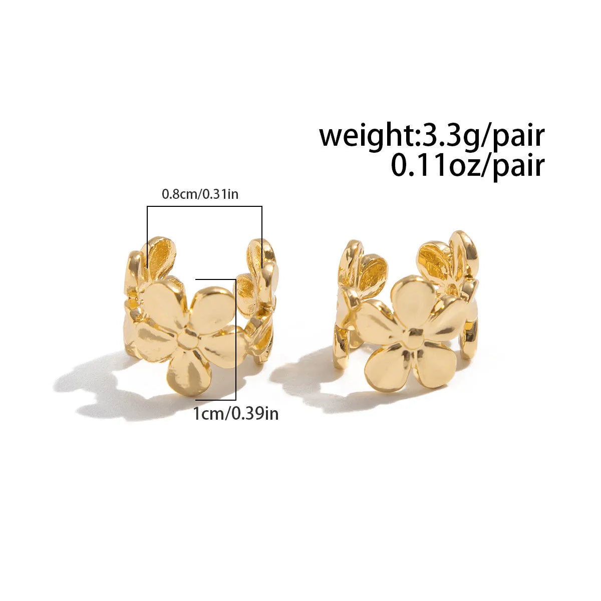 Women's gold starfish and conch shell drop earrings with marine-themed alloy charms