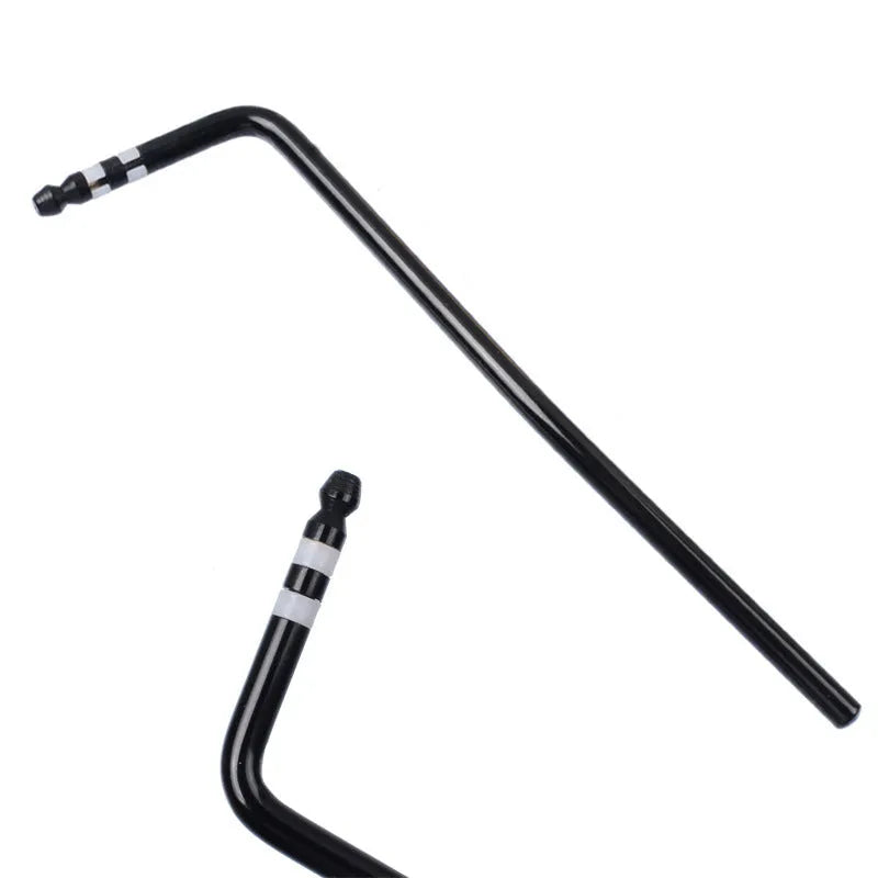 Direct plug-in metal guitar tremolo bar in black, gold, silver, and blue colour options.