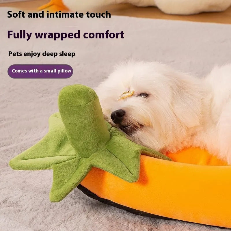 Washable cloth dog mat with removable cover in brown, shown in a large XXL size for dogs up to 29kg.