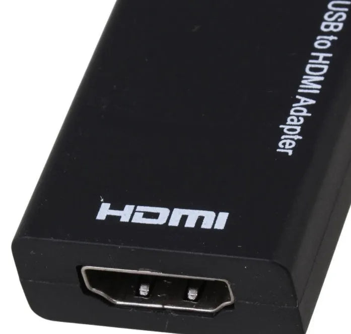 Black DisplayPort to HDMI adapter cable measuring 12cm length with ABS plastic housing