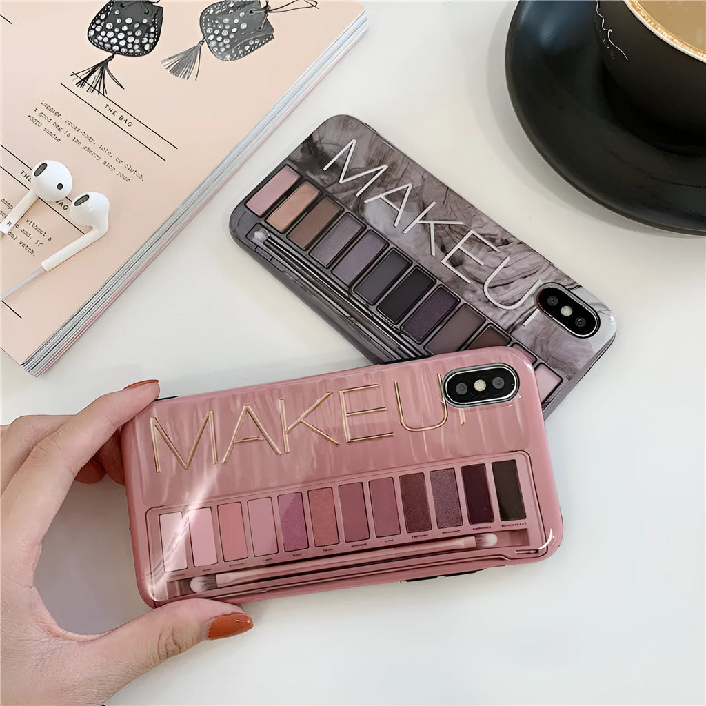 Silicone phone case for iPhone in flesh colour and grey colour options.