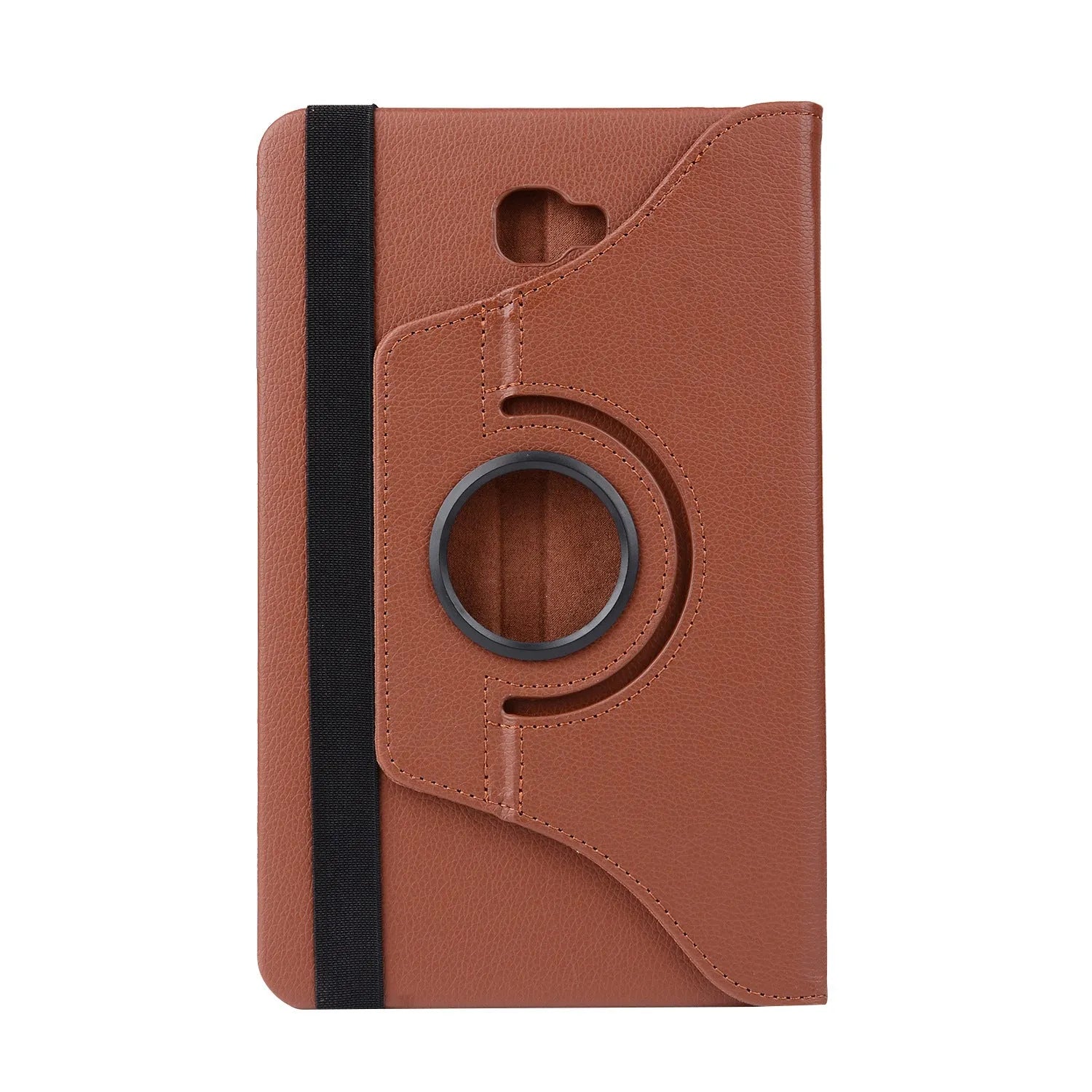 Litchi grain rotating 360 tablet case for Samsung Tab A T580 T585 with built-in bracket stand