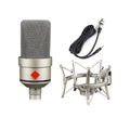 Wired condenser microphone with cardioid pattern for singing recording and live broadcast in champagne gold or black gold colour