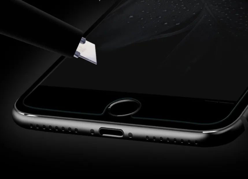 Tempered glass privacy screen protector for iPhone XSMAX with anti reflective coating.