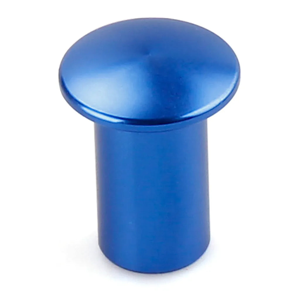 Aluminium alloy drift handbrake cap in gold, silver, black, blue, and red colour options.