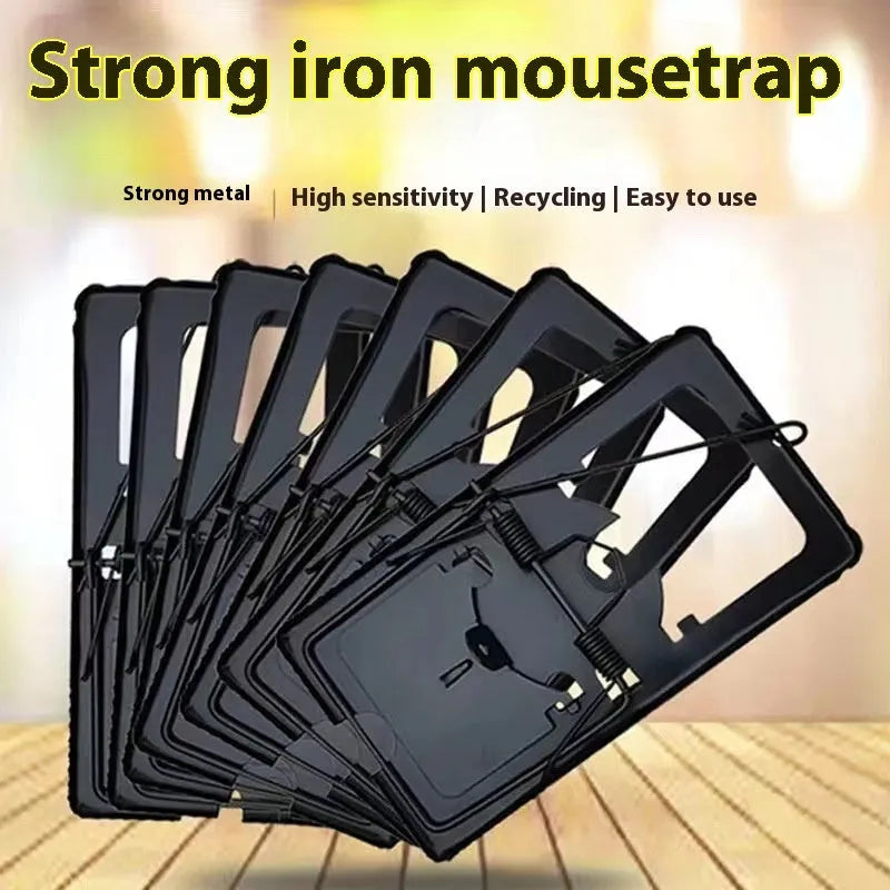 Automatic mouse trap cage for indoor rodent control in three sizes
