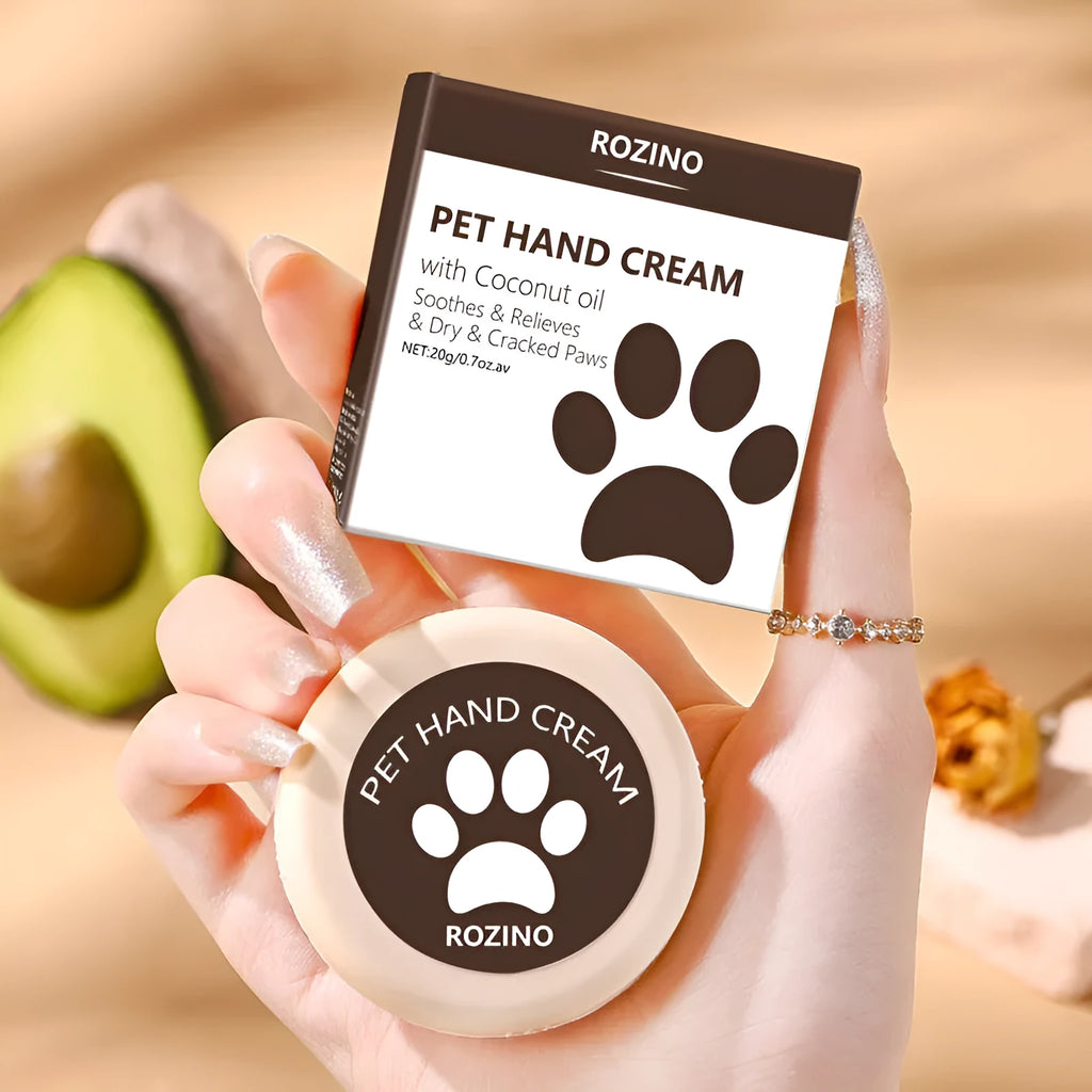 20g squeeze bottle of pet hand cream lotion for dogs and cats.