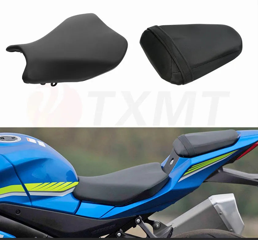 Suzuki GSXR1000 motorcycle seat bag in PU leather with waterproof storage