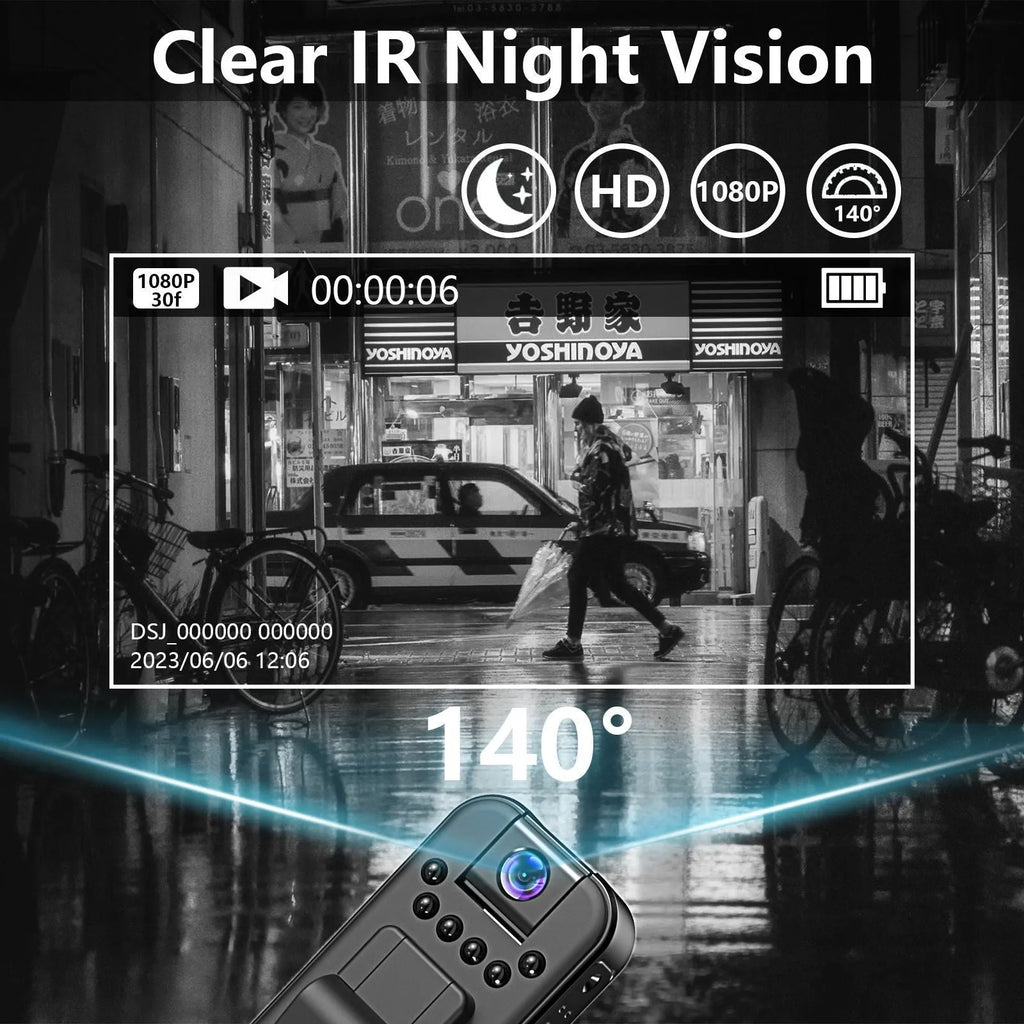 L7 HD home security camera with WIFI and infrared night vision for outdoor recording
