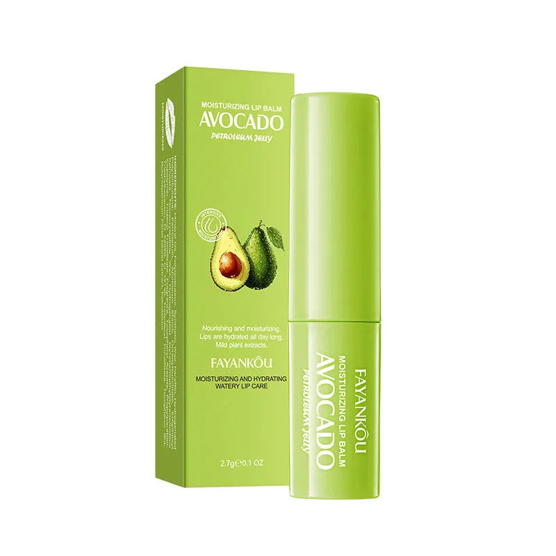 Anti-chapped moisturising lipstick in multiple flavour variants with hyaluronic acid and vitamin E