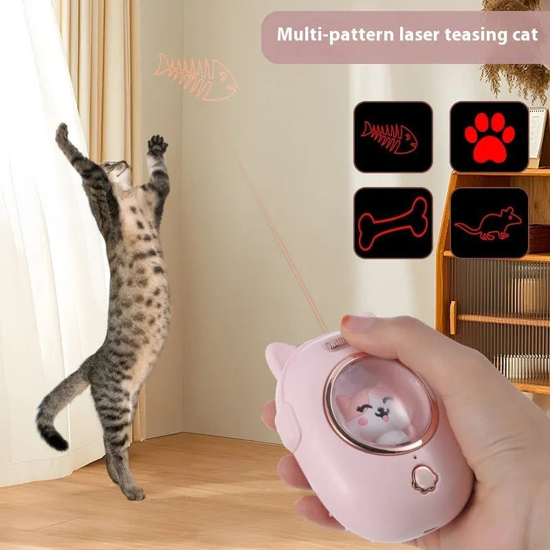 Pink and yellow pet comb laser grooming brush for cats and dogs
