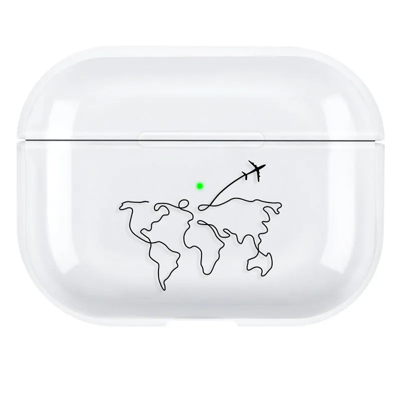 AirPods Pro 3 protective back cover case shell in solid colour
