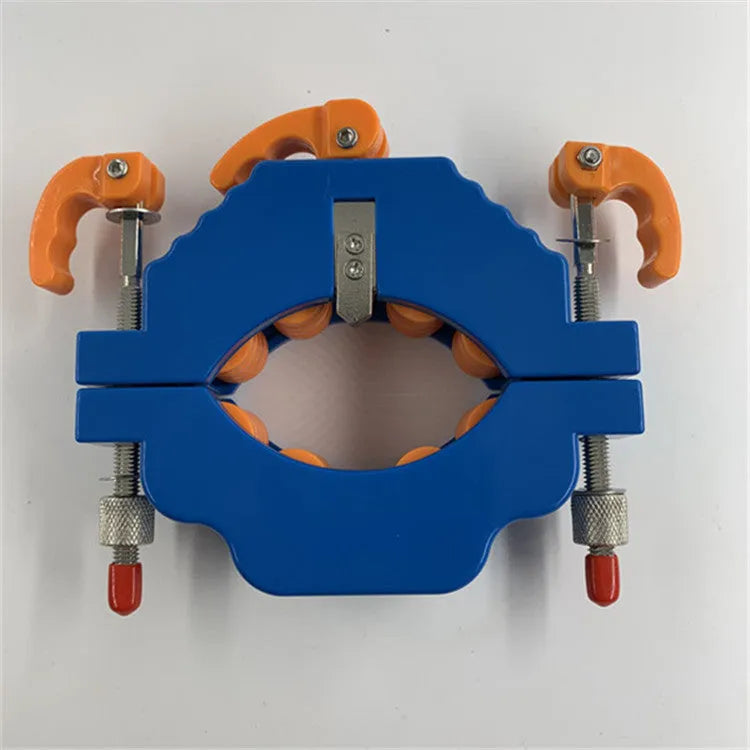 Yellow adjustable bottle cutter tool for cutting glass bottles in DIY projects