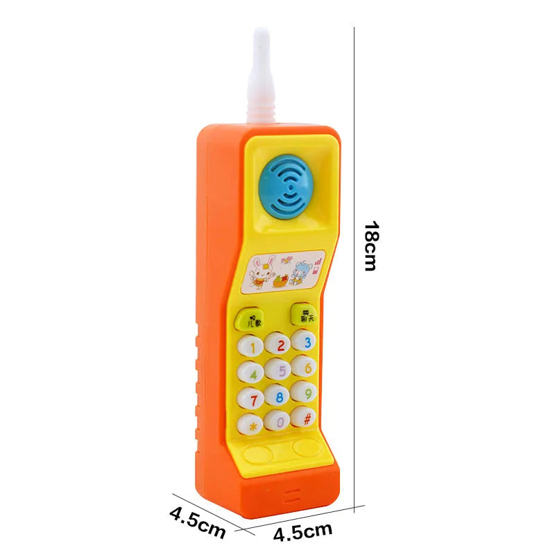 Children's educational sound and light toys with music cartoon animal themes for age 3+