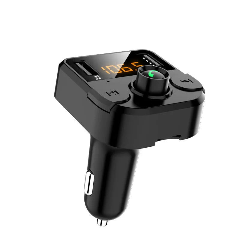 Black BT36B car MP3 Bluetooth player with FM radio for cigarette lighter power connection