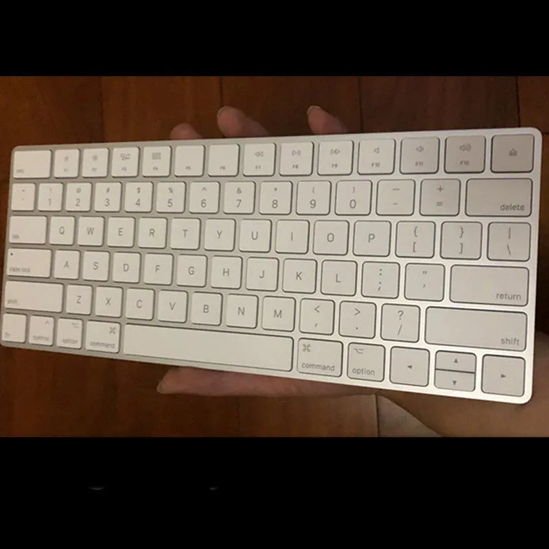 Apple G6 Bluetooth wireless keyboard with white ultra-thin metal construction
