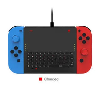 Black felt pouch for Nintendo Switch console with game card slots and double storage layer.
