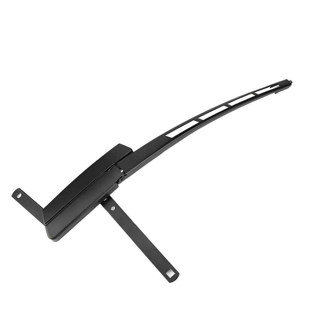 Right front wiper arm for Audi Q7 2007-2016 in black aluminium alloy with plastic shell