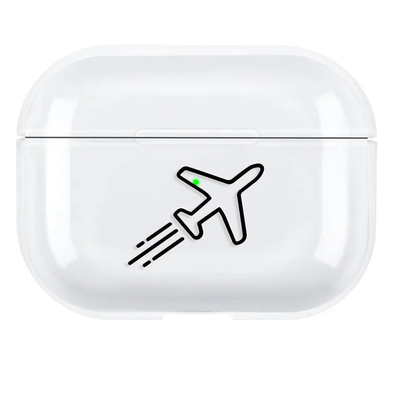 AirPods Pro 3 protective back cover case shell in solid colour