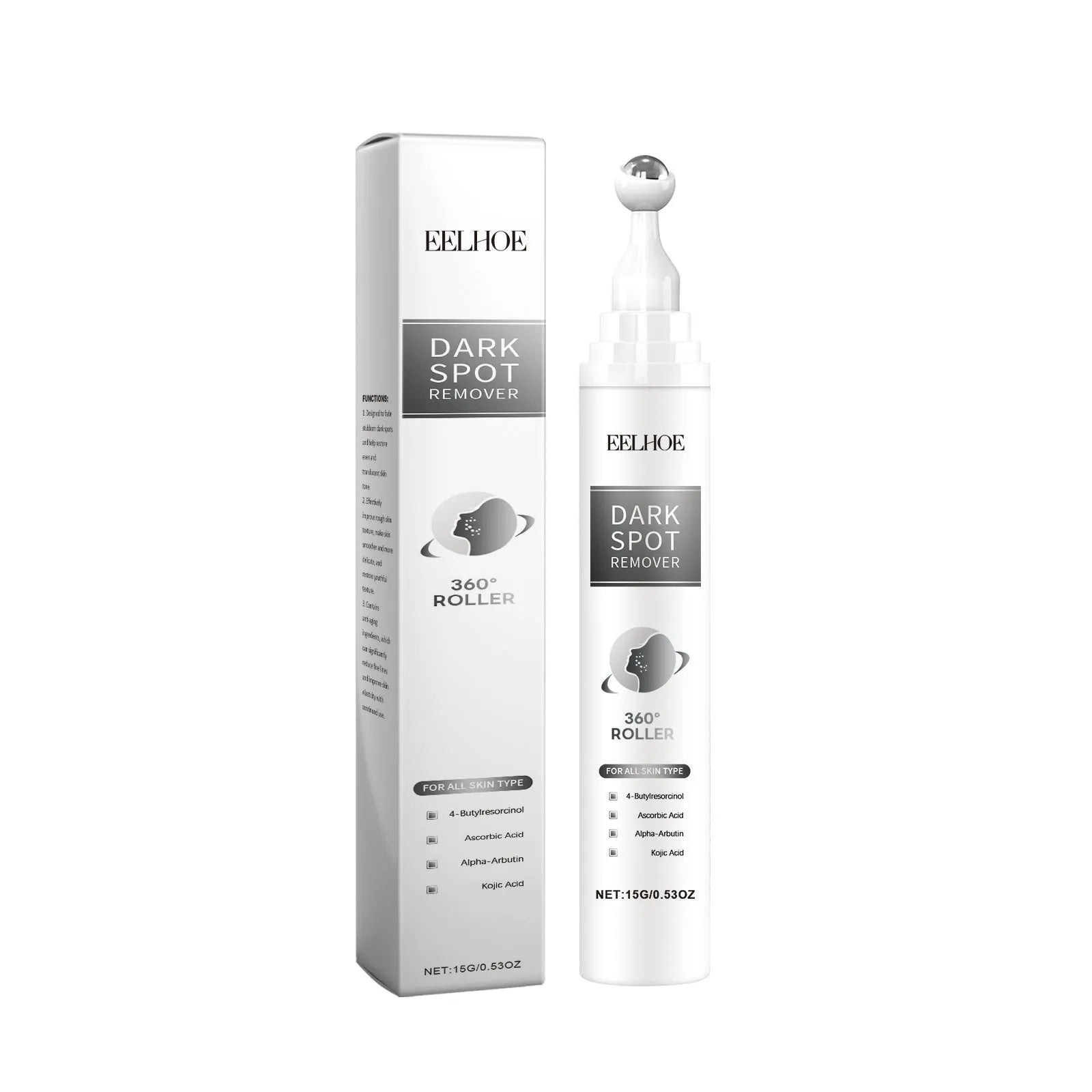 15g jar of facial essence cream with brightening and moisturising ingredients