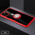 Black polycarbonate iPhone back cover case showing precise cutouts for camera and ports